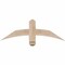 Ekena Millwork Bellingham Smooth Timber Gable Bracket, Douglas Fir, 36"W x 12"H x 3 1/2"D x 3 1/2"F, 8/12 Pitch GBW036X12X0404BEL00SDF - alternate 1